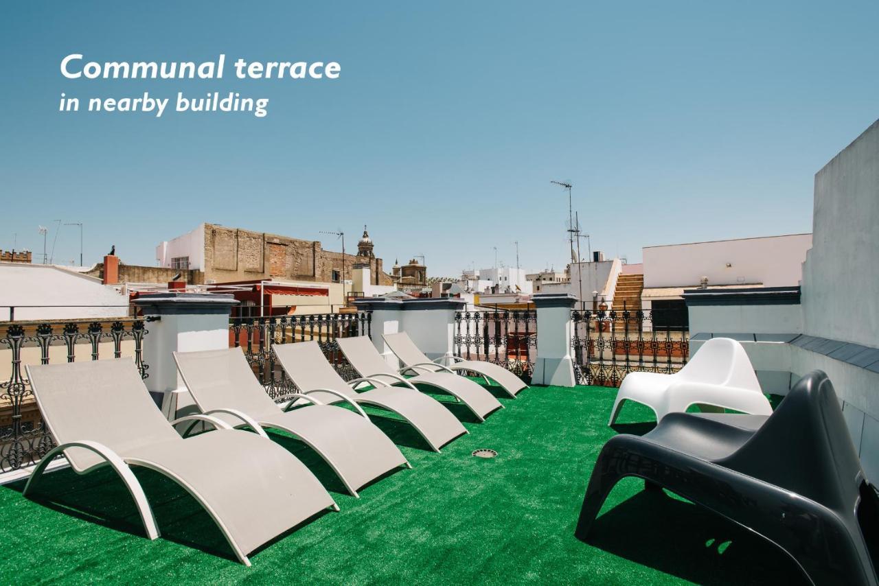 Hostly Rivero 2A Center Loft-Fibre-Communal Terrace-Parking Optional-Cless 塞维利亚 外观 照片